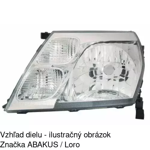 Hlavný reflektor POLCAR 816709-E