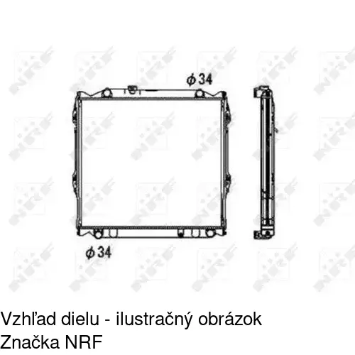 Chladiče vody POLCAR 817708-7