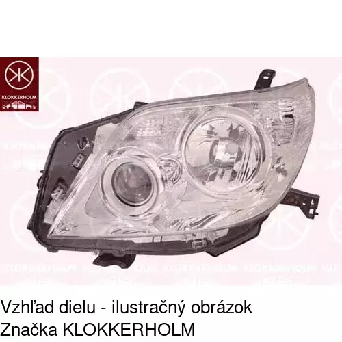 Hlavný reflektor 818110-E /POLCAR/ - obr. 2