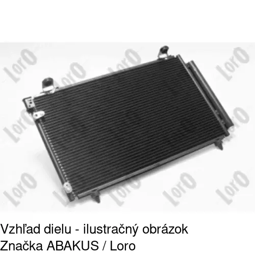 Chladiče klimatizácie POLCAR 8186K8C1