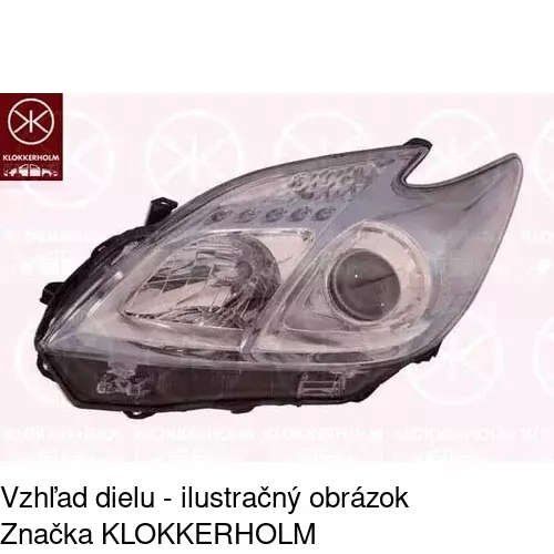 Hlavný reflektor POLCAR 81H110-E