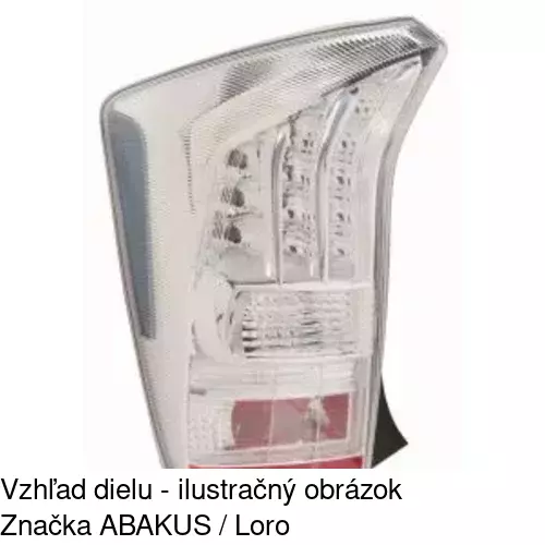 Zadné svetlo 81H187-E /POLCAR/