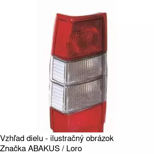 Zadné svetlo 9031874E /POLCAR/ - obr. 2