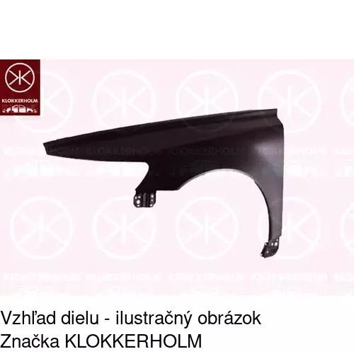 Predný blatník 904201 /POLCAR/