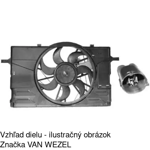 Ventilátory chladičov 905023W1 /POLCAR/ - obr. 2