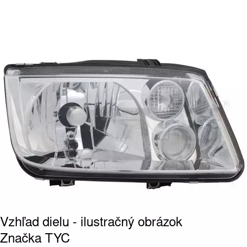 Hlavný reflektor POLCAR 9512101E