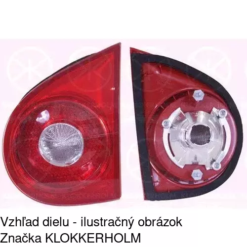 Zadné svetlo 9513881V /POLCAR/ - obr. 3