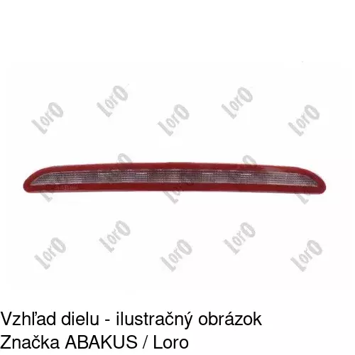 Svetlo stop 951391-E /POLCAR/ - obr. 3