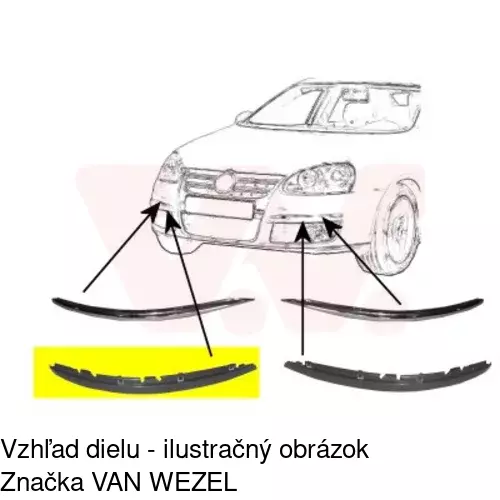 Kryt v nárazníku 95142740 /POLCAR/ - obr. 4