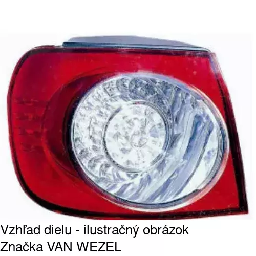 Zadné svetlo 951587-E /POLCAR/ - obr. 3