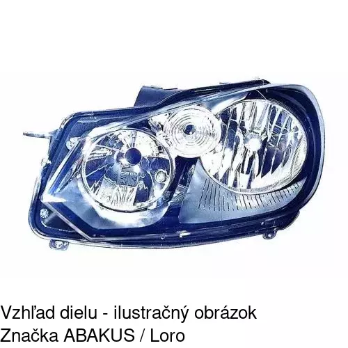 Hlavný reflektor 951810-E /POLCAR/ - obr. 1