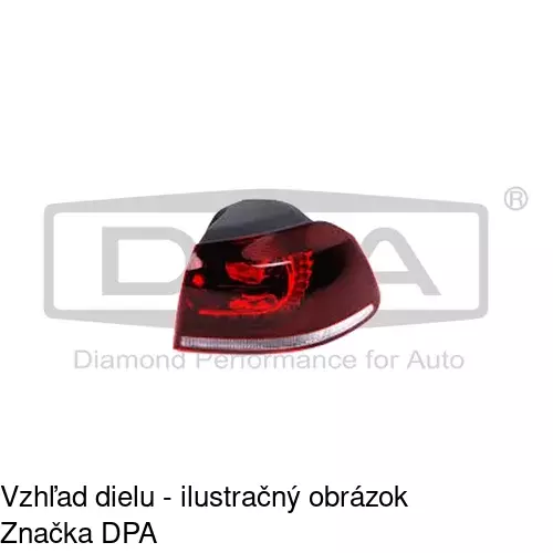 Zadné svetlo 9518888E /POLCAR/