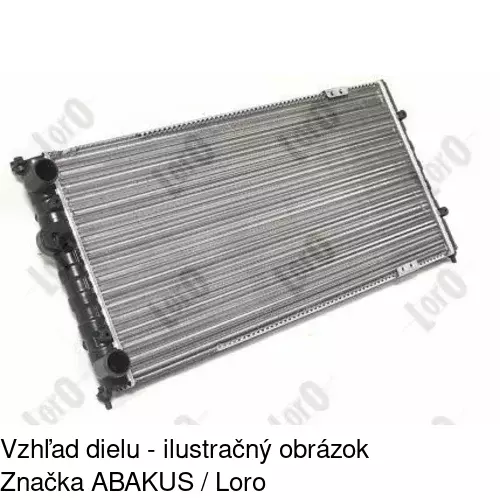 Chladiče vody 952408-7 /POLCAR/ - obr. 1