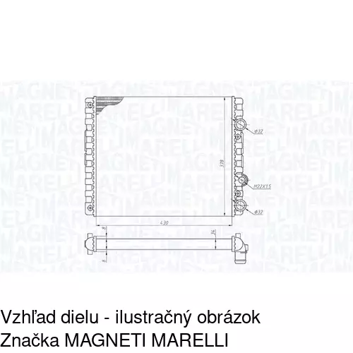 Chladiče vody 9524081X /POLCAR/ - obr. 1