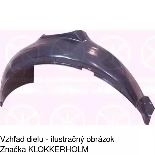 Podblatník (plast) POLCAR 9524FP1Q