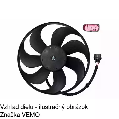 Ventilátory chladičov 952523W2 /POLCAR/ - obr. 2