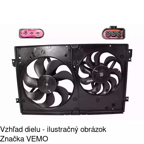 Ventilátory chladičov 952523W2 /POLCAR/ - obr. 5