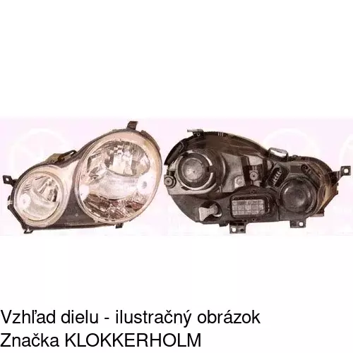 Hlavný reflektor 9526102E /POLCAR/ - obr. 4