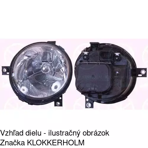 Hlavný reflektor 952810-C /POLCAR/ - obr. 1
