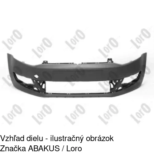 Predný nárazník 953307 /POLCAR/ - obr. 3