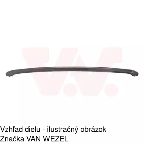 Výstuha nárazníka 95330713 /POLCAR/ - obr. 2