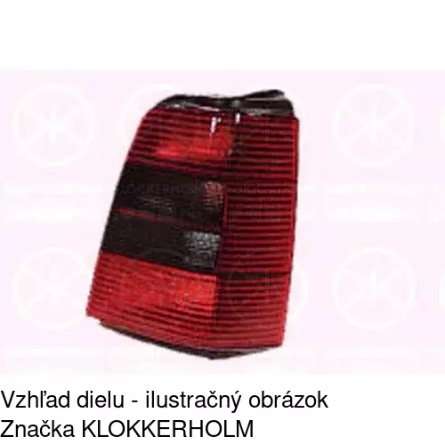 Zadné svetlo 9538871E /POLCAR/ - obr. 1