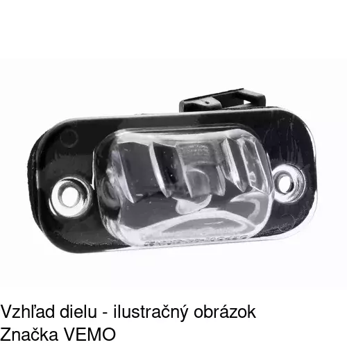 Svetlo na osvetlenie evidenčného čísla 9538958S /POLCAR/ - obr. 2