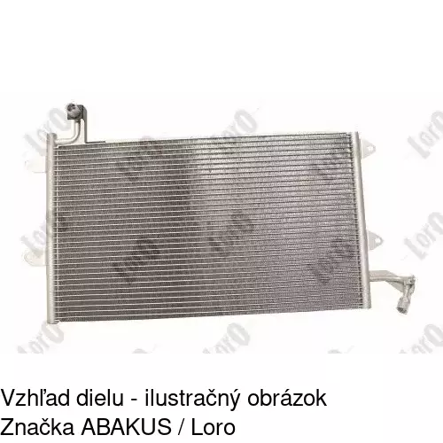 Chladiče klimatizácie 9538K8C1 /POLCAR/ - obr. 4