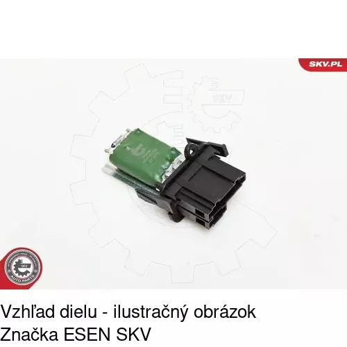 Ovládače klimatizácie 9538KST-1 /POLCAR/ - obr. 5
