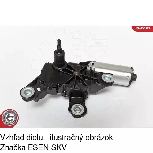 Motorček stieračov 9541SWT3 /POLCAR/ - obr. 5