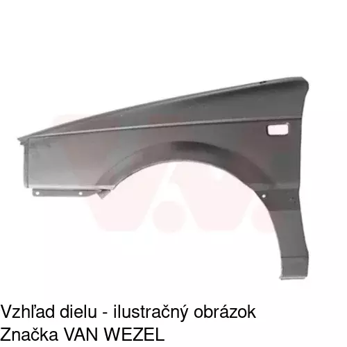Predný blatník POLCAR 954601