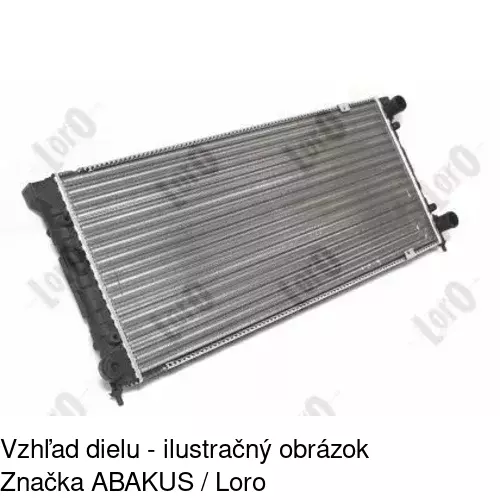 Chladiče vody 954608-2 /POLCAR/ - obr. 3