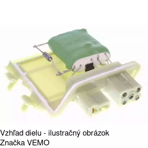 Ovládače klimatizácie 9546KST-1 /POLCAR/ - obr. 1