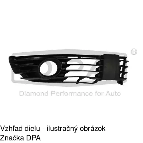 Kryt v nárazníku POLCAR 954927-2