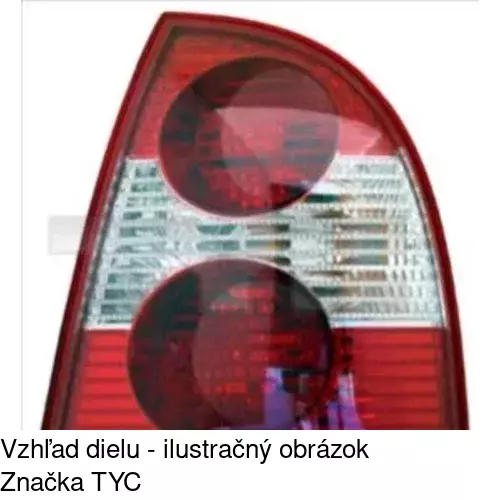 Zadné svetlo 9549880E /POLCAR/ - obr. 2