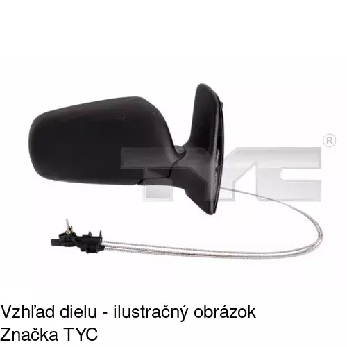 Vonkajšie zrkadlo 955051-M /POLCAR/ - obr. 5