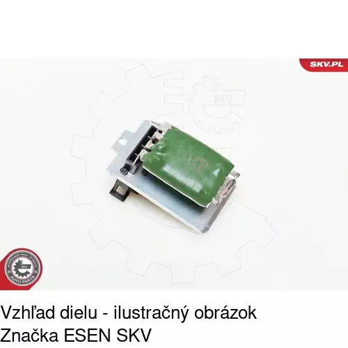 Ovládače klimatizácie 9550KST-1 /POLCAR/ - obr. 5