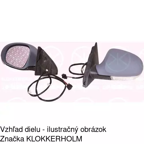 Vonkajšie zrkadlo 9555525M /POLCAR/ - obr. 1