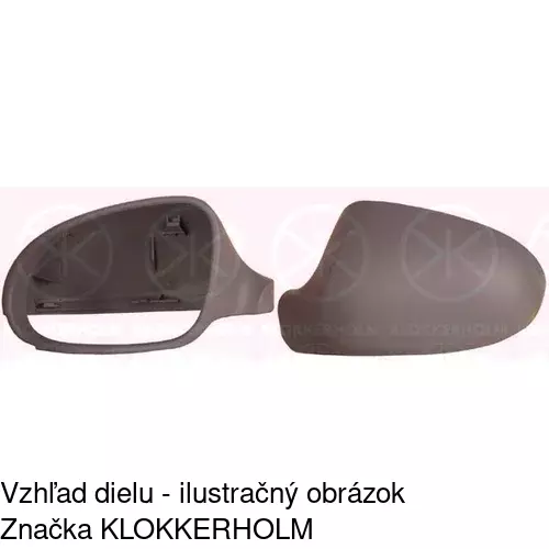Rám vonkajšieho zrkadla 955555PM /POLCAR/ - obr. 4