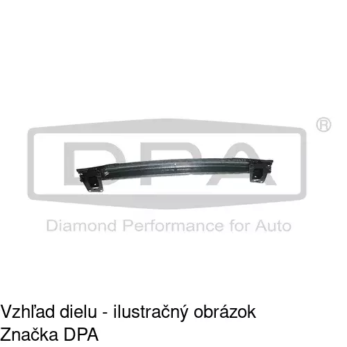 Výstuha nárazníka 955596-3 /POLCAR/ - obr. 1