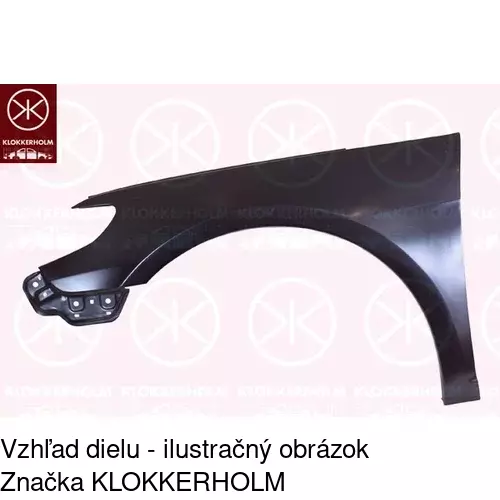 Predný blatník POLCAR 955602