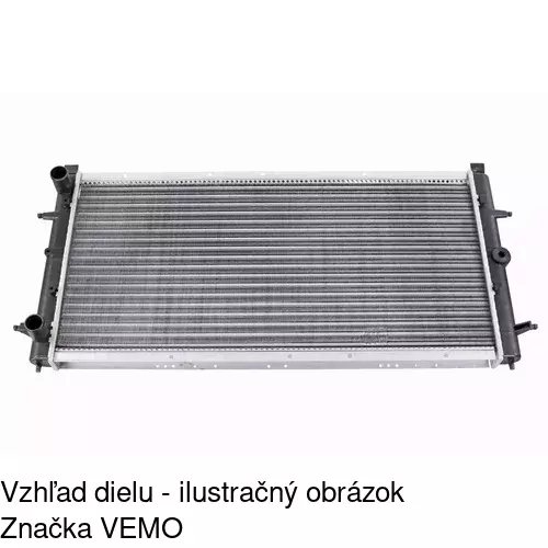 Chladiče vody 956608A2 /POLCAR/ - obr. 2
