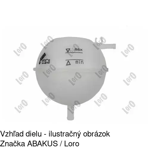 Nádržky vyrovnávacie 9566ZB-1 /POLCAR/ - obr. 5