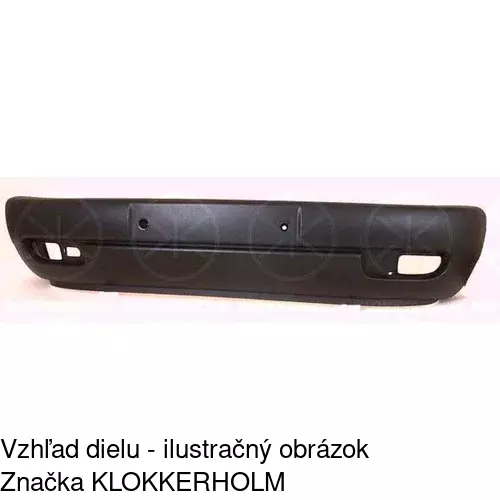 Predný nárazník POLCAR 956707-4