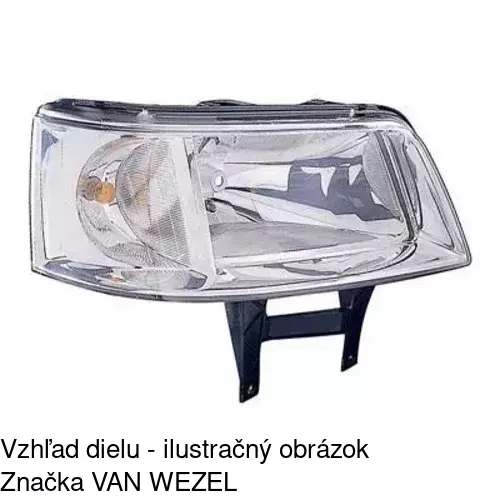 Hlavný reflektor 9568100E /POLCAR/ - obr. 4