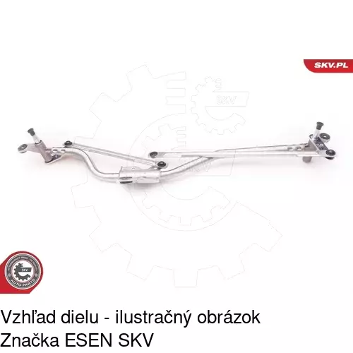 Náhon stieračov bez motora 9568MWP1 /POLCAR/ - obr. 5