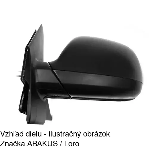 Vonkajšie zrkadlo 9569510M /POLCAR/ - obr. 2