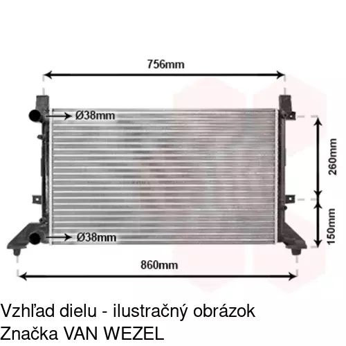 Chladiče vody 957108B1 /POLCAR/ - obr. 4