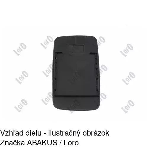 Vonkajšie zrkadlo 957152-M /POLCAR/ - obr. 3