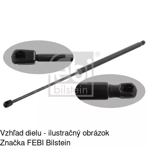 Plynová pružina 9575AB /POLCAR/ - obr. 1